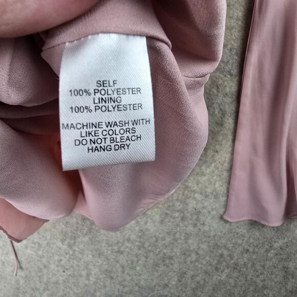 Bell Sleeve Lace-Up Tunic Dress By Soprano Medium Pink - Picture 5 of 7